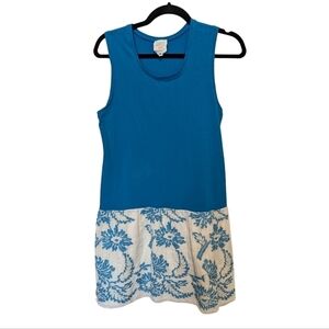 Anna Sui embroidered mini dress s M